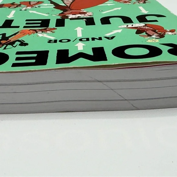 Romeo And/Or Juliet: A Chooseable-Path Adventure by Ryan North - Paperback Book - Picture 4 of 11